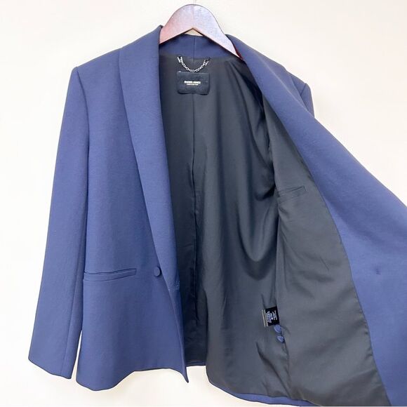 NWOT Rachel Comey NY Double Button Navy Blazer Size 2 - Picture 3 of 5